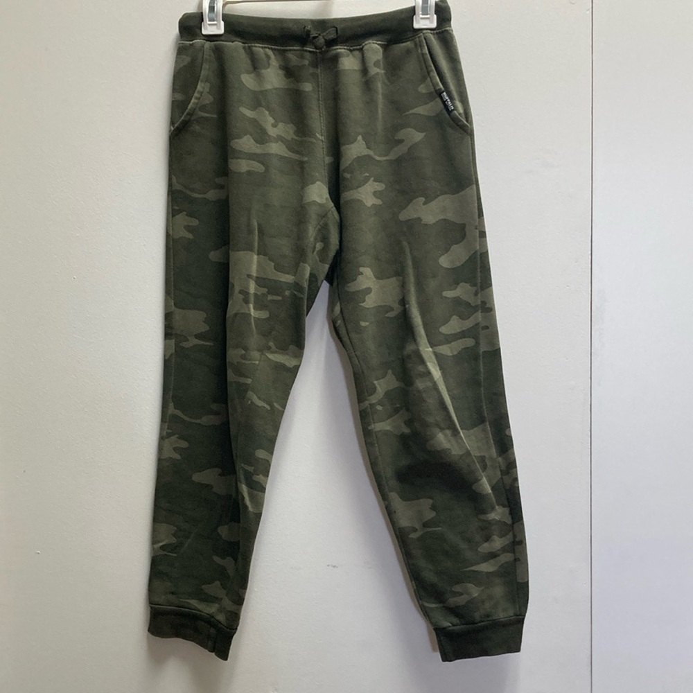Green Camo Jogger Pants